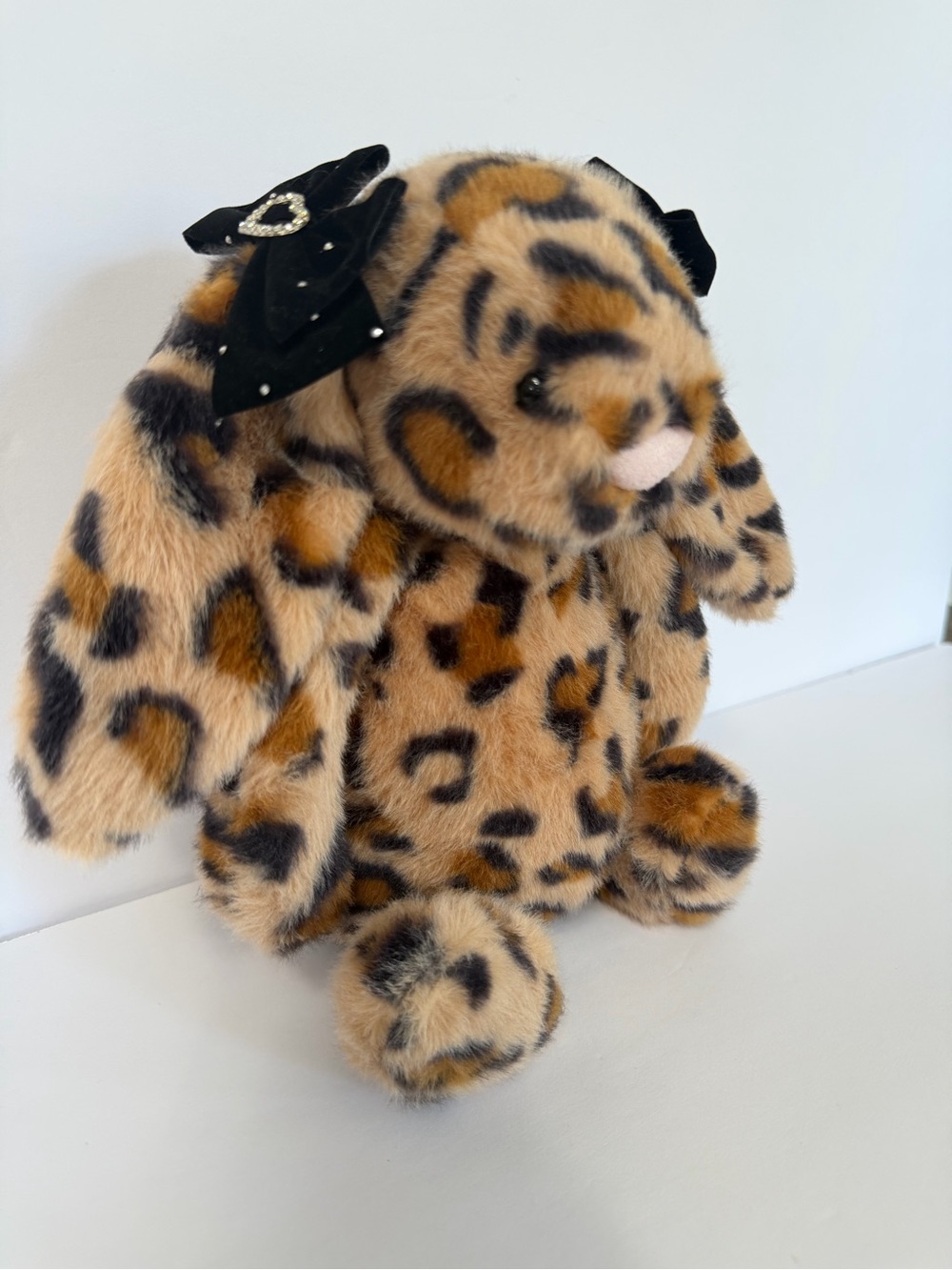 “Dolce Spots” Leopard Bunny Plush 🖤